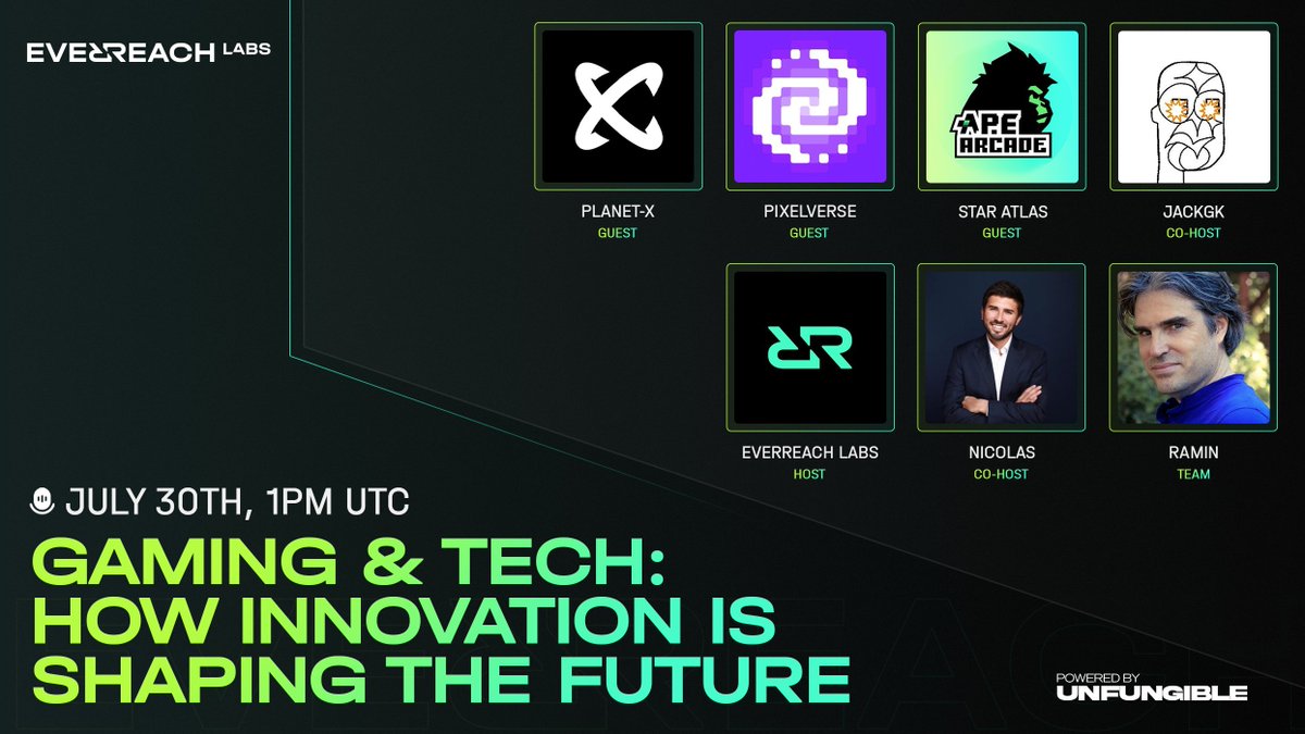 EverreachLabs's tweet image. Let&apos;s discuss the gaming industry and how we, along with our partners, are innovating to shape the future in preparation for the launch of Founders&apos; Pass next week!

🧪 x.com/i/spaces/1OyKA…
⏱️ 30th July, 1 PM UTC

Comment below if you want the MARA MARK 👿🫵