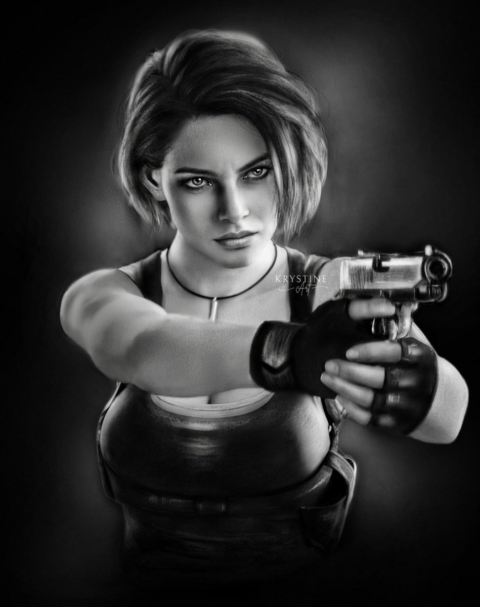 Krystine_art's tweet image. Women in Games 👸🖤💥

#Deathloop #ResidentEvil #TombRaider #ControlRemedy