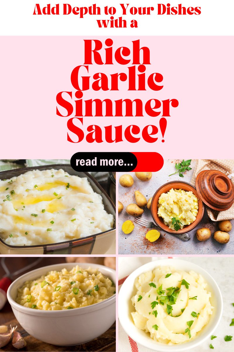 Looking to elevate your meals with a burst of flavor? Try our Garlic Simmer Sauce! This versatile sauce is perfect for enhancing any dish with rich, garlicky goodness. 😋🧄 #FlavorBoost #HomemadeSauce

Learn More: discoverybody.com/recipe/garlic-…