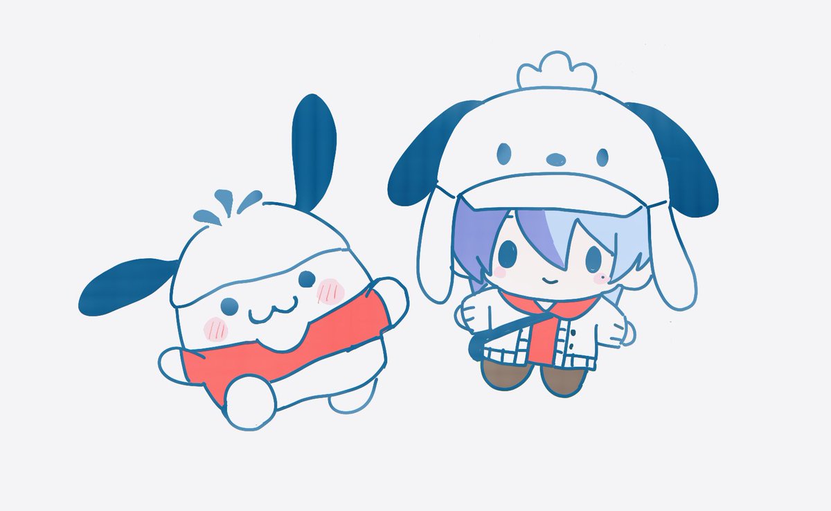 80hch0's tweet photo. ぽちゃみみち＆ぽちゃとや https://t.co/sBxESDJ7vQ