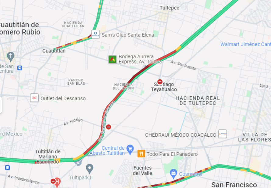 Alberto83272957's tweet photo. Buen Dia, Sabrán algo del km 12 cto Mexiquense Dirección Tultitlan por favor.
@GN_Carreteras
@Circuito_mx https://t.co/HE1UvIpfx4
