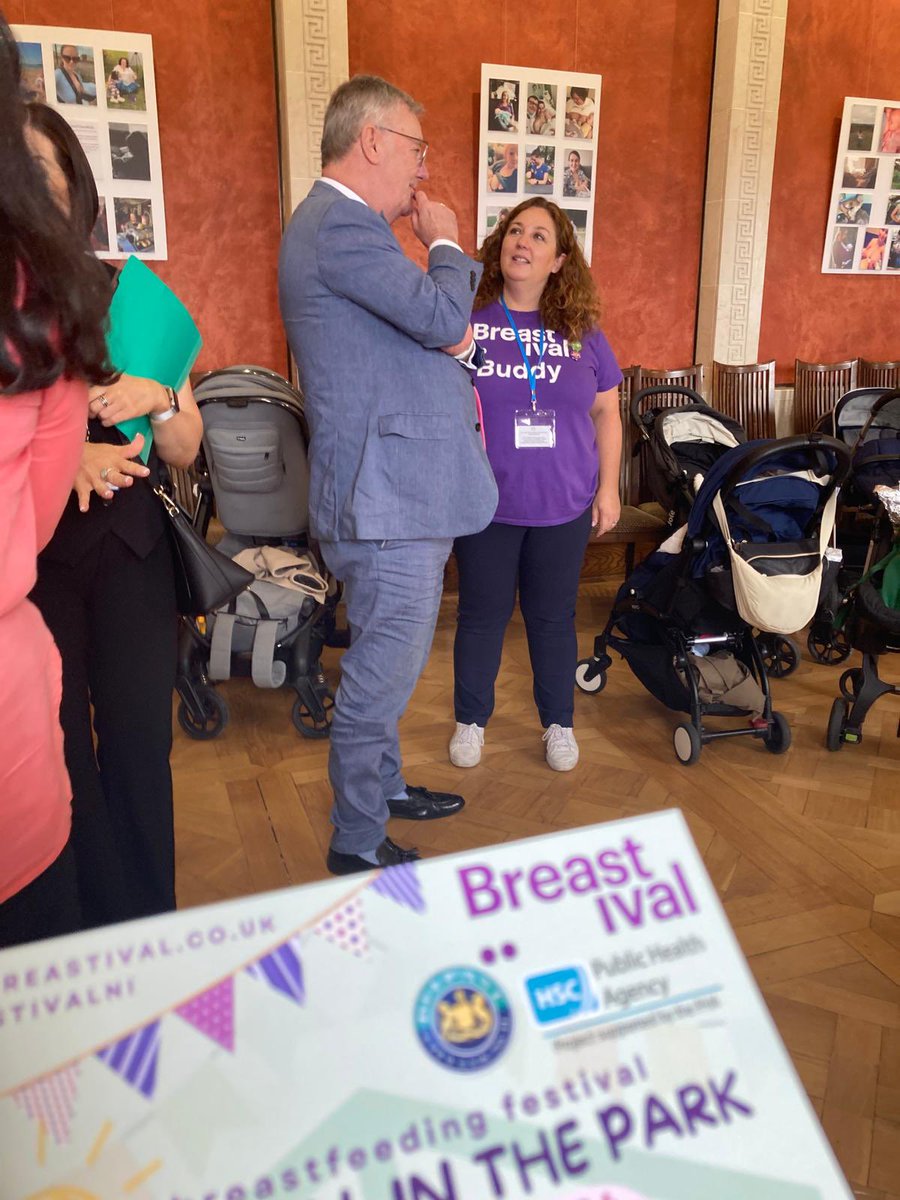 Claire Flynn (@claire_flynn) on Twitter photo Many thanks to <a href="/healthdpt/">Department of Health</a> Minister <a href="/mikenesbittni/">Mike Nesbitt</a> for speaking at the launch <a href="/BreastivalNI/">Breastival</a> #MoreThanMilk photo exhibition ahead of World Breastfeeding Week where he confirmed his commitment to improving breastfeeding rates in NI and supporting families. #normalise #celebrate Many thanks to <a href="/healthdpt/">Department of Health</a> Minister <a href="/mikenesbittni/">Mike Nesbitt</a> for speaking at the launch <a href="/BreastivalNI/">Breastival</a> #MoreThanMilk photo exhibition ahead of World Breastfeeding Week where he confirmed his commitment to improving breastfeeding rates in NI and supporting families. #normalise #celebrate
