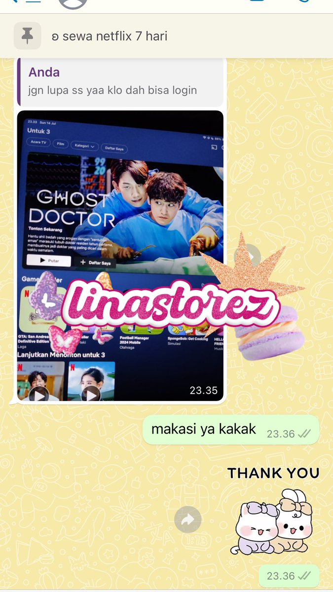 linastorez's tweet image. testimoni linastorez