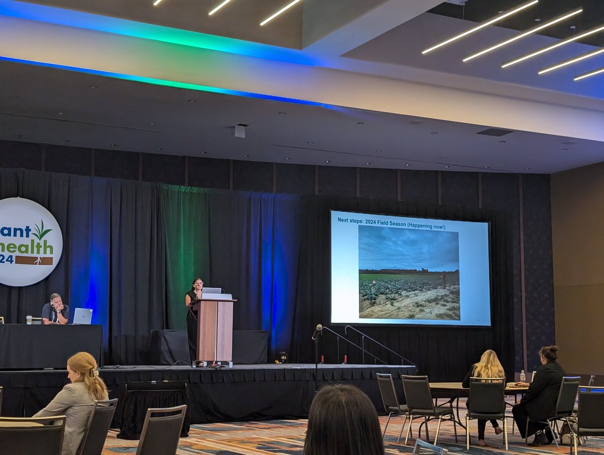 Hunter Collins (@hcollinsncsu) on Twitter photo Great talk by <a href="/MPrietoTorres/">Mariana Prieto Torres</a> about detection of cucumber downy mildew using spore trapping and molecular assays at APS Plant Health! <a href="/QuesadaLabNCSU/">NC State Veggie Pathology</a> <a href="/NCSU_DEPP/">NCSU Entomology & Plant Pathology</a> <a href="/NC_PSI/">N.C. Plant Sciences Initiative</a> Great talk by <a href="/MPrietoTorres/">Mariana Prieto Torres</a> about detection of cucumber downy mildew using spore trapping and molecular assays at APS Plant Health! <a href="/QuesadaLabNCSU/">NC State Veggie Pathology</a> <a href="/NCSU_DEPP/">NCSU Entomology & Plant Pathology</a> <a href="/NC_PSI/">N.C. Plant Sciences Initiative</a>