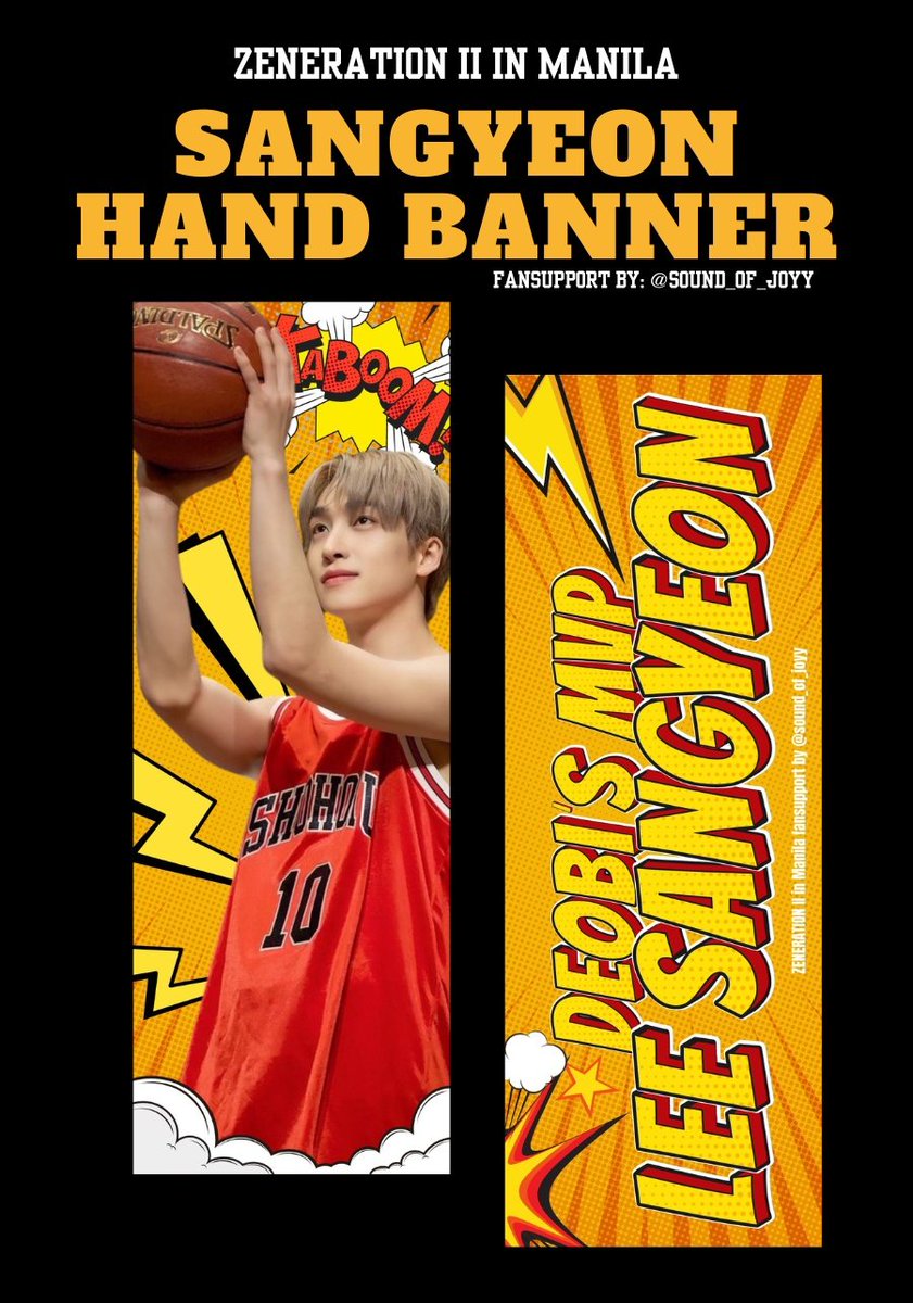 sound_of_joyy's tweet image. ZENERATION II IN MANILA

Hi deobis! I'll be giving Sangyeon Hand banner on d-day💗

- limited qty only
-  strictly 1:1
-  rt &amp;amp; like (show proof)
- open for donations xoxo 

Hand banner design by: @yourchangmin💗

#THEBOYZ #더보이즈 #ZENERATION2 #ZENERATION2_MNL #SANGYEON