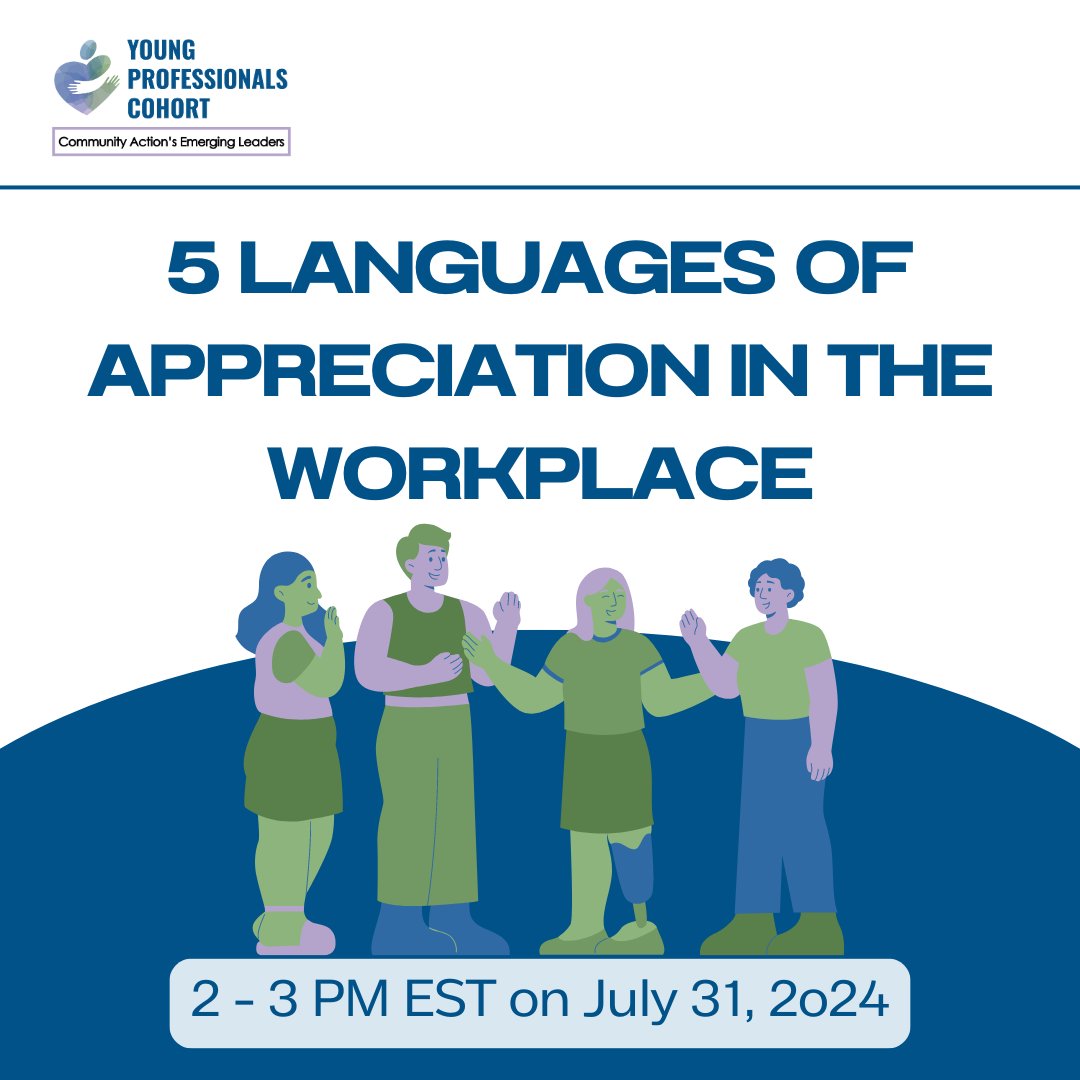 ⏰Upcoming Session Alert ⏰

Join us this Wednesday, July 31st, to learn how you can use the 5 Languages of Appreciation to create a more positive and productive environment. We look forward to seeing you there! 🗣️