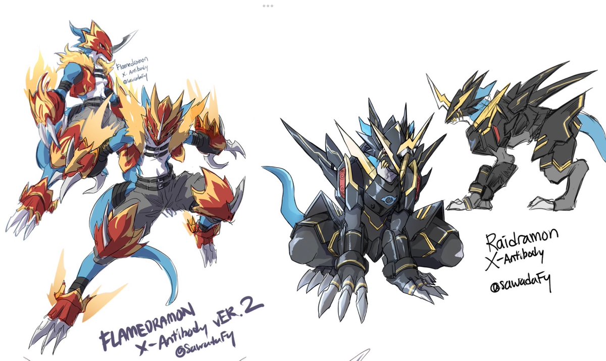 if you ever think about "Hey, what if these two digi egg evolution fused?"
you dreams is about coming true.