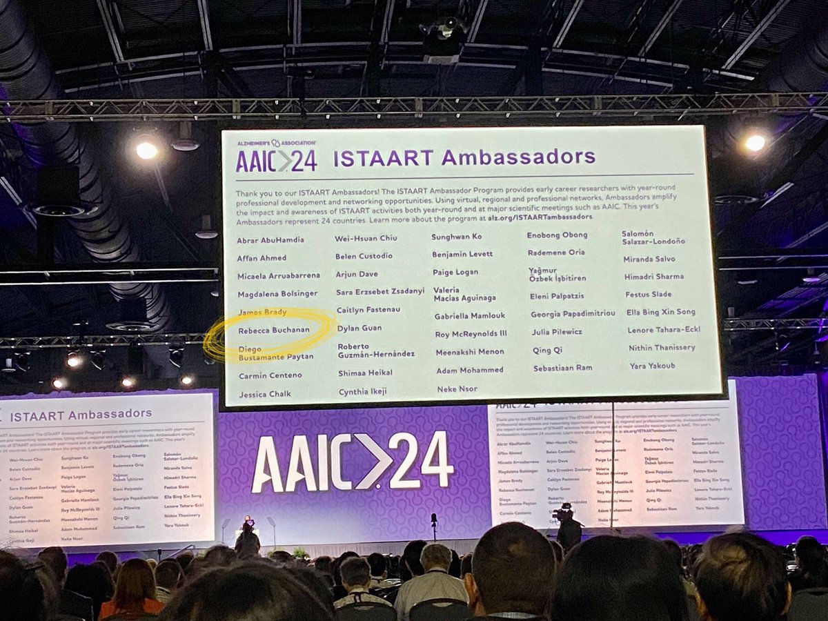 Dr. Fiona Harrison (@vitaminseer) on Twitter photo Well done and thank you to all of the @istaart Ambassadors (and not just <a href="/Becca__Buchanan/">Rebecca Buchanan, PhD</a> ) Well done and thank you to all of the @istaart Ambassadors (and not just <a href="/Becca__Buchanan/">Rebecca Buchanan, PhD</a> )