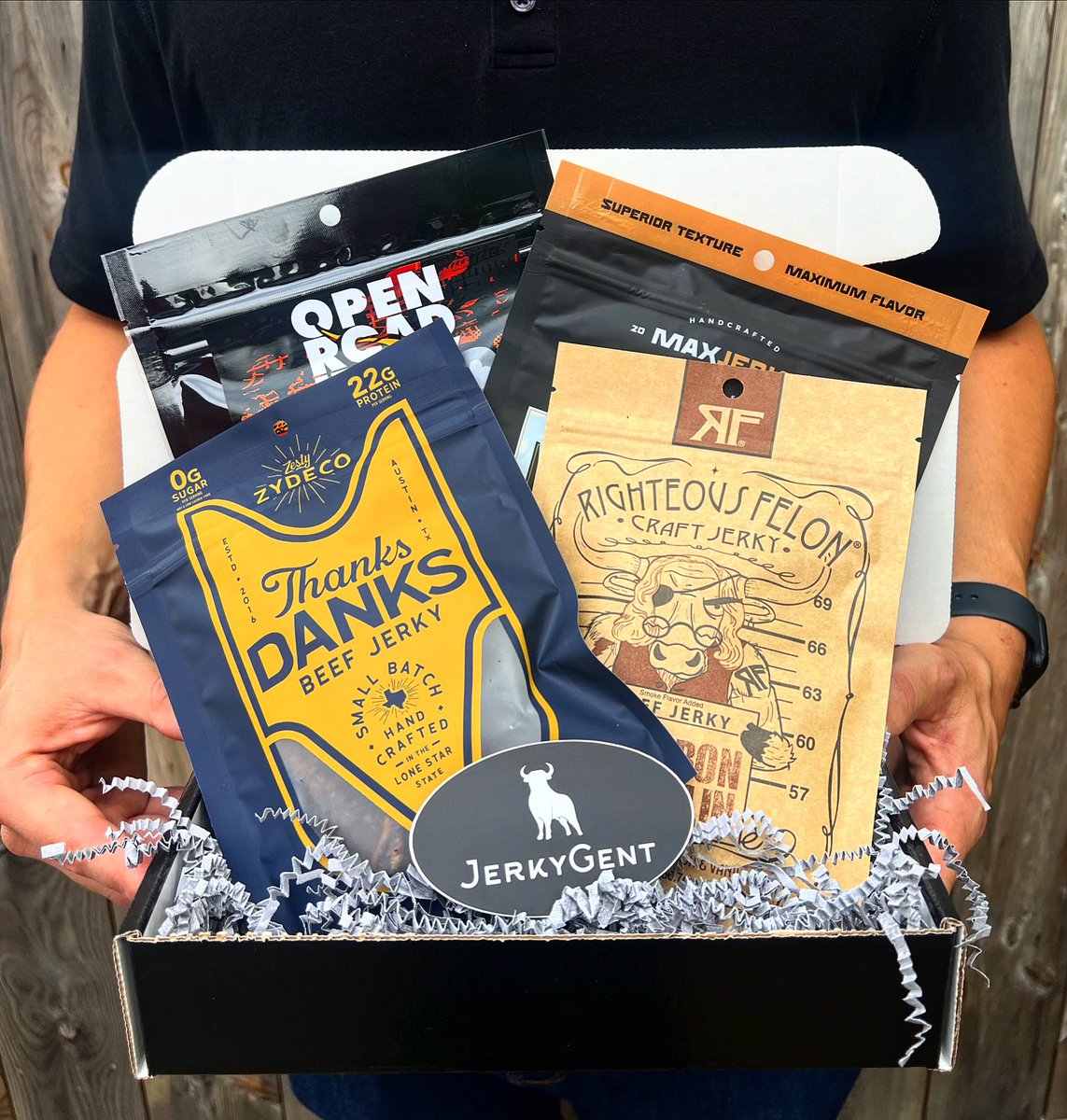 The best part of the week… jerky delivery day! 🥩📦 JerkyGent.com #HappyMonday #BeefJerky #JerkyOfTheMonthClub