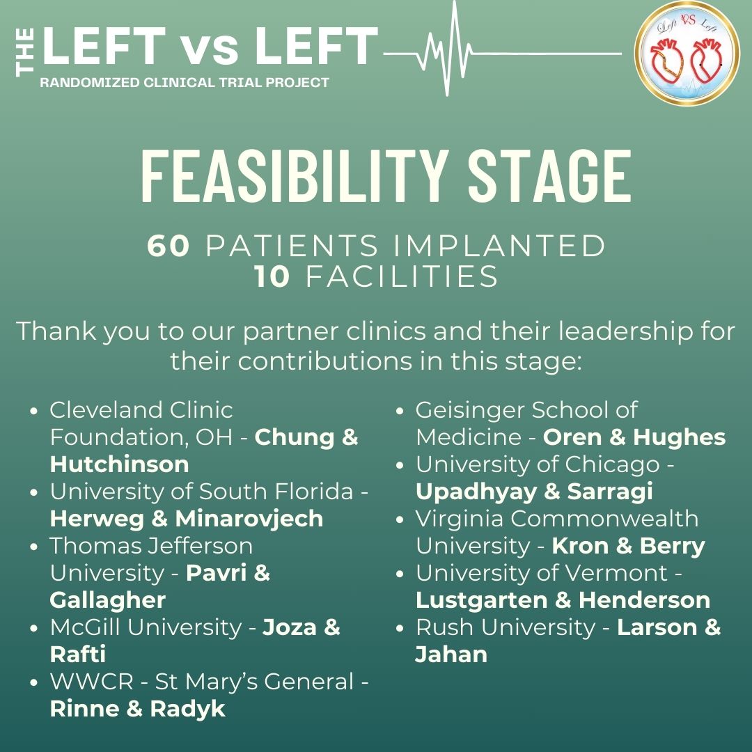LeftvsLeft RCT (@leftvsleft) on Twitter photo We are excited to announce that PCORI has officially Left vs Left Clinical Trial Project for full-scale implementation. This marks a significant milestone in our journey towards enhancing cardiac care and improving patient outcomes. #PatientEngagement #CardioTwitter #Epeeps We are excited to announce that PCORI has officially Left vs Left Clinical Trial Project for full-scale implementation. This marks a significant milestone in our journey towards enhancing cardiac care and improving patient outcomes. #PatientEngagement #CardioTwitter #Epeeps