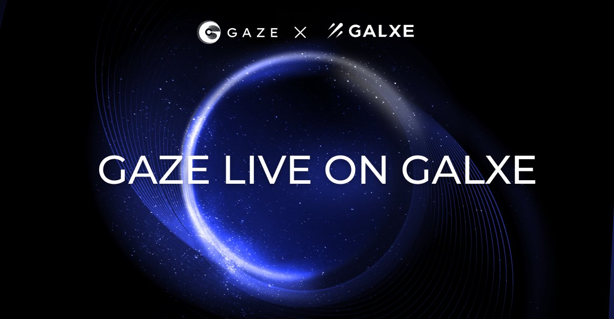 Gaze Network 🟧 🍕 (@gaze_network) on Twitter photo Don't miss the first official campaign Gaze Network is hosting on <a href="/GalxeQuest/">Galxe Quest</a> !!
👇
app.galxe.com/quest/iYLte3oL…
#GazeNetwork #galxe Don't miss the first official campaign Gaze Network is hosting on <a href="/GalxeQuest/">Galxe Quest</a> !!
👇
app.galxe.com/quest/iYLte3oL…
#GazeNetwork #galxe