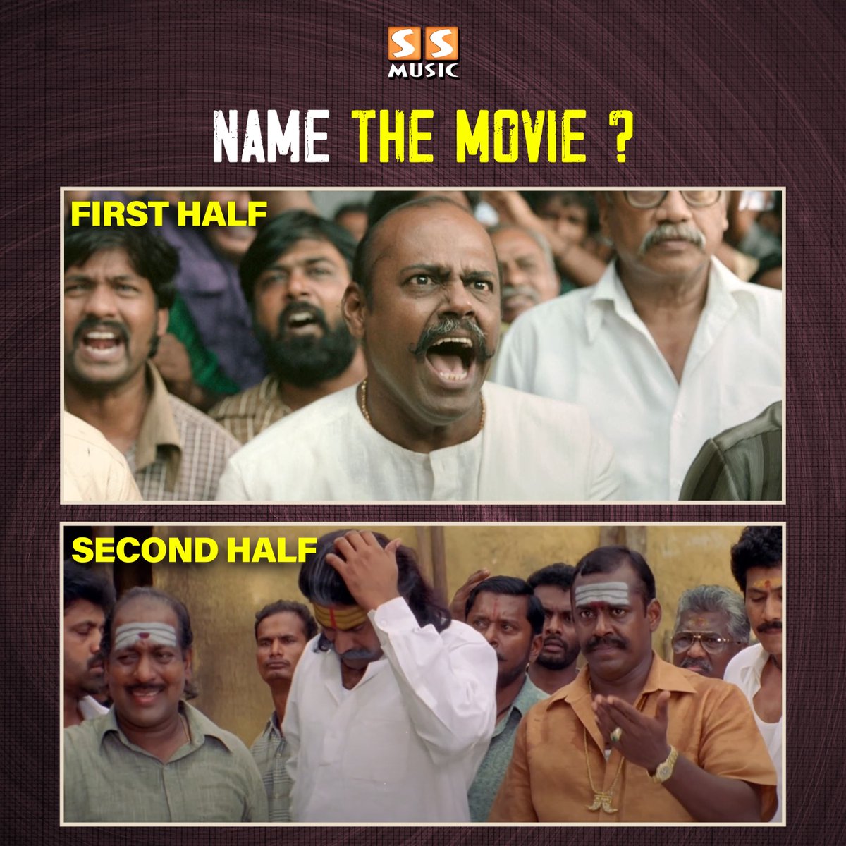 SSMusicTweet's tweet image. Which movie made you feel like this?  🤔🎬
.
#IndianCinema #FirstHalf #SecondHalf #MovieReview #Kollywood #SSMusic
