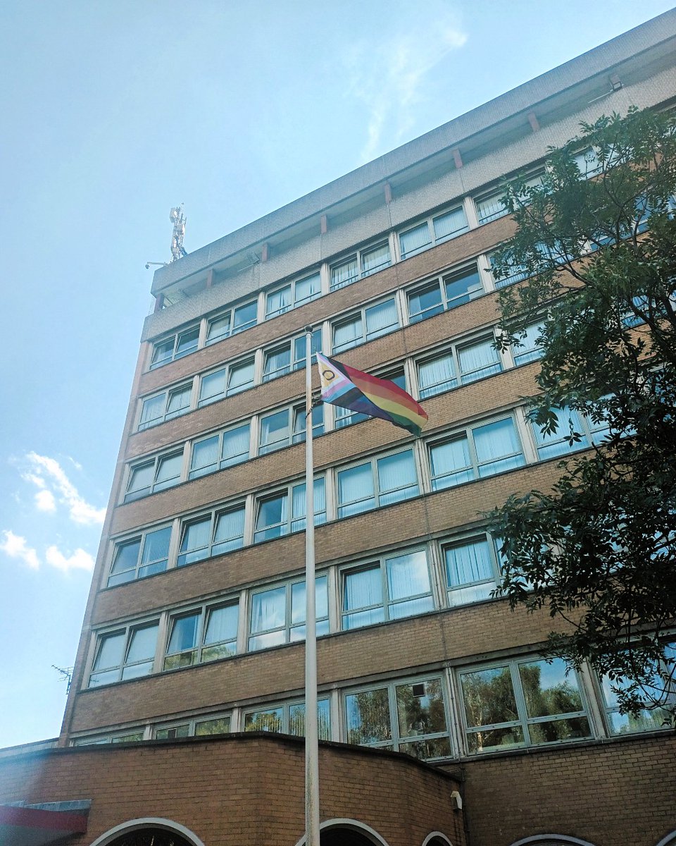 🏳️‍🌈 The LGBTQ+ Pride flag is being flown from the Huyton Municipal Buildings and The Kirkby Centre as we look ahead to the inaugural Knowsley Pride event this Friday. 

Tag us in to your 📸 and include the hashtags #KnowsleyPride and #ShowUsYourPride orlo.uk/EeJnx