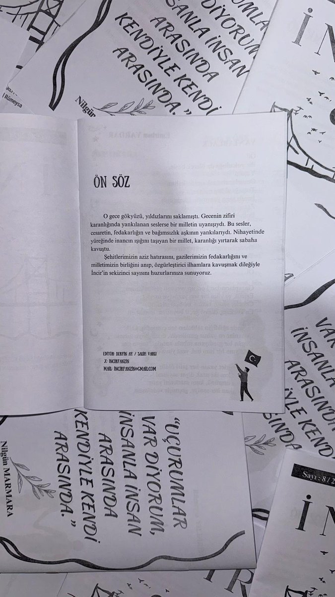 İncir yeni sayısıyla sizlerle ✨