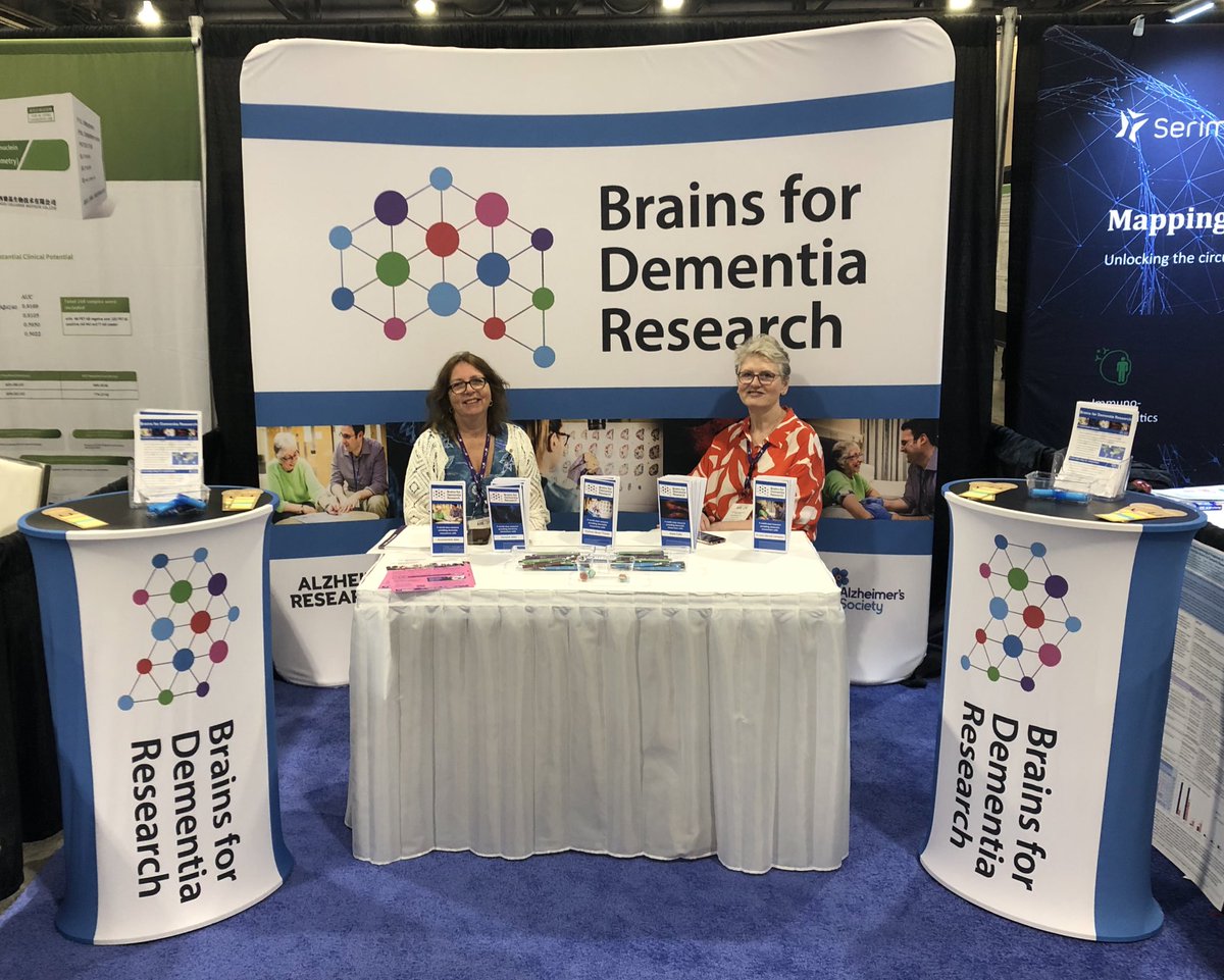 Interested in using brain tissue for your research? Make sure to stop by booth 642 at #AAIC24 to see <a href="/brains4dementia/">Brains for Dementia Research</a>’s own Nicky and Debbie
