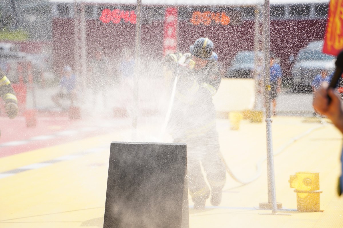 rossatechstudio's tweet photo. Sunday Finals of the #firefitchampionships in Fredericton, July 28, 2024. It takes great strength and stamina to run this course and feels like 36 degrees in full gear!

View the full album here 2024:
https://t.co/BpBPJ8nODN

#nbphotography #Fredericton #fredtourism #cityfredfire https://t.co/6azS2GSYjU