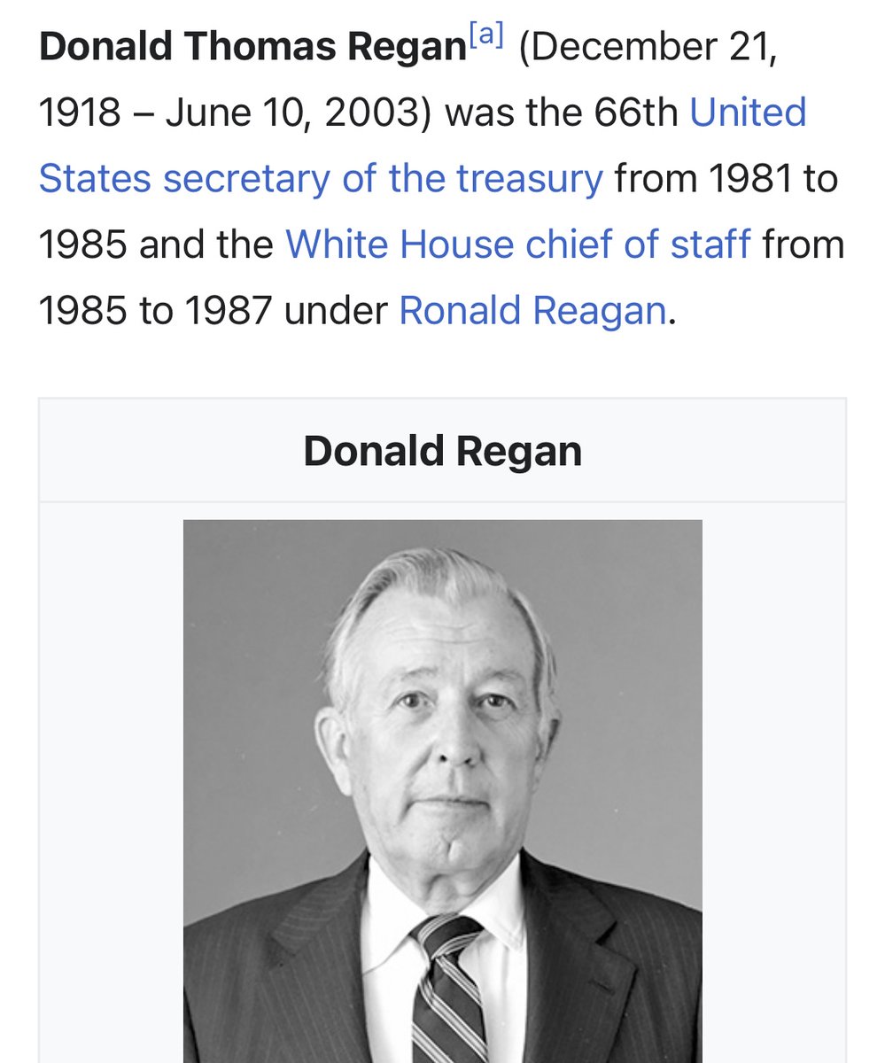 ___frye's tweet image. found out today that ronald reagan had a chief of staff named donald regan. deeply unserious. mario wario energy