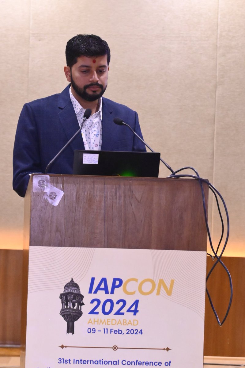 Privileged to be a speaker in International Conference of Indian Association of Palliative Care (IAPCON 2024) held at The Gujarat Cancer &amp; Research Institute, Ahmedabad.