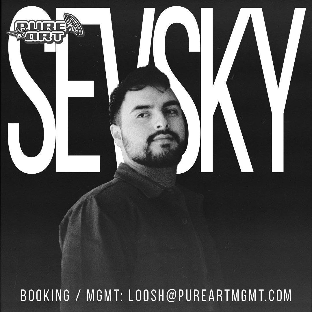 New Team, New Shows, New Music, New SEVSKY

If you wanna see me at the Rave in your city contact Loosh<a href="/pureartmgmt/">Pure Art</a>.com 

Excited to be joining the roster of artists at @pureartmgmt and can’t wait to see what the future holds for this project