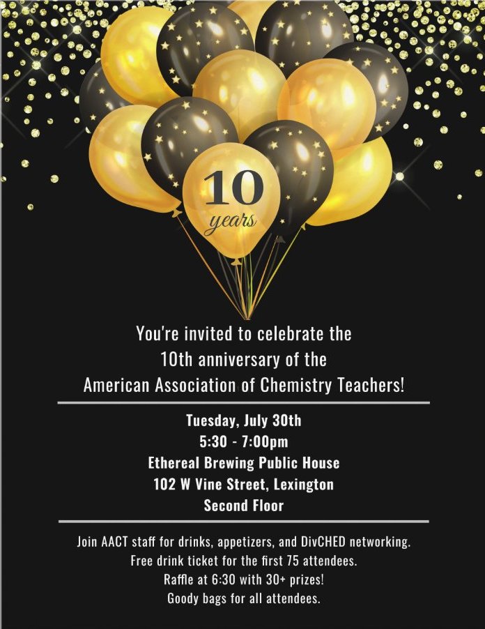 Don't forget about our happy hour at <a href="/BCCE_2024/">BCCE2024</a> tomorrow! We're celebrating our 10th anniversary! Join us for a free drink, goody bags, and raffles!