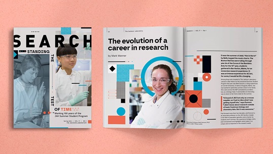 The latest edition of Search magazine is here! This issue celebrates a milestone in JAX’s history: the centennial of <a href="/JAX_Education/">JAX Genomic Education</a>'s Summer Student Program.  🎉  Take a look: jax.org/news-and-insig…

<a href="/Dumont_Lab/">Dumont Laboratory</a>