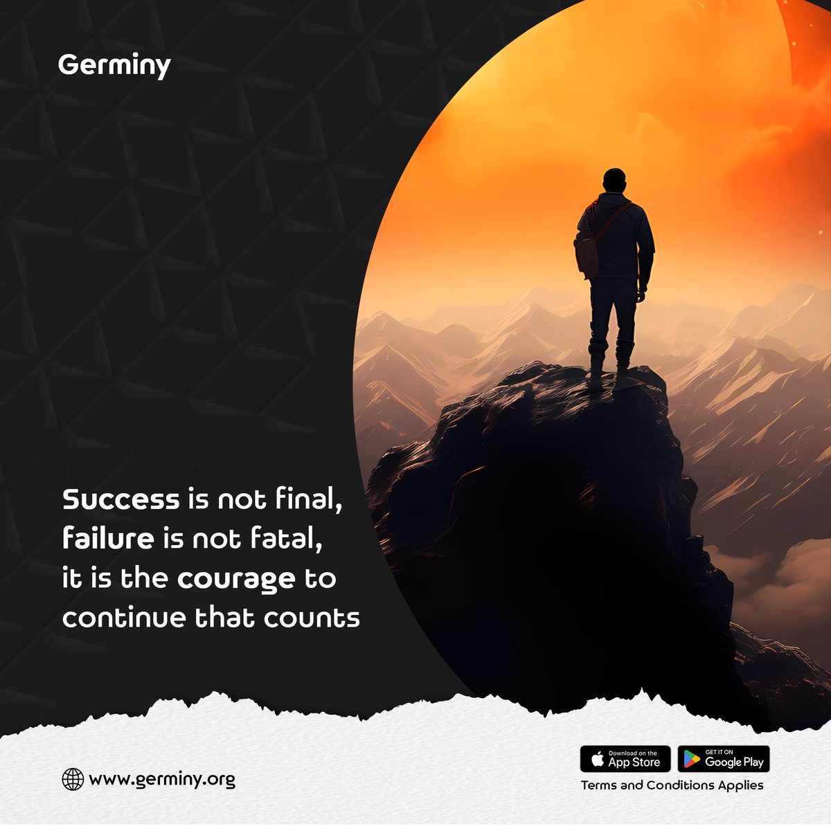 Germiny_Tech's tweet photo. Here’s a reminder to encourage you that you can achieve that which you have set your mind to achieve.

Happy New Week.

#mondaymotivation
#newweek
#success https://t.co/T2yKceoCnf