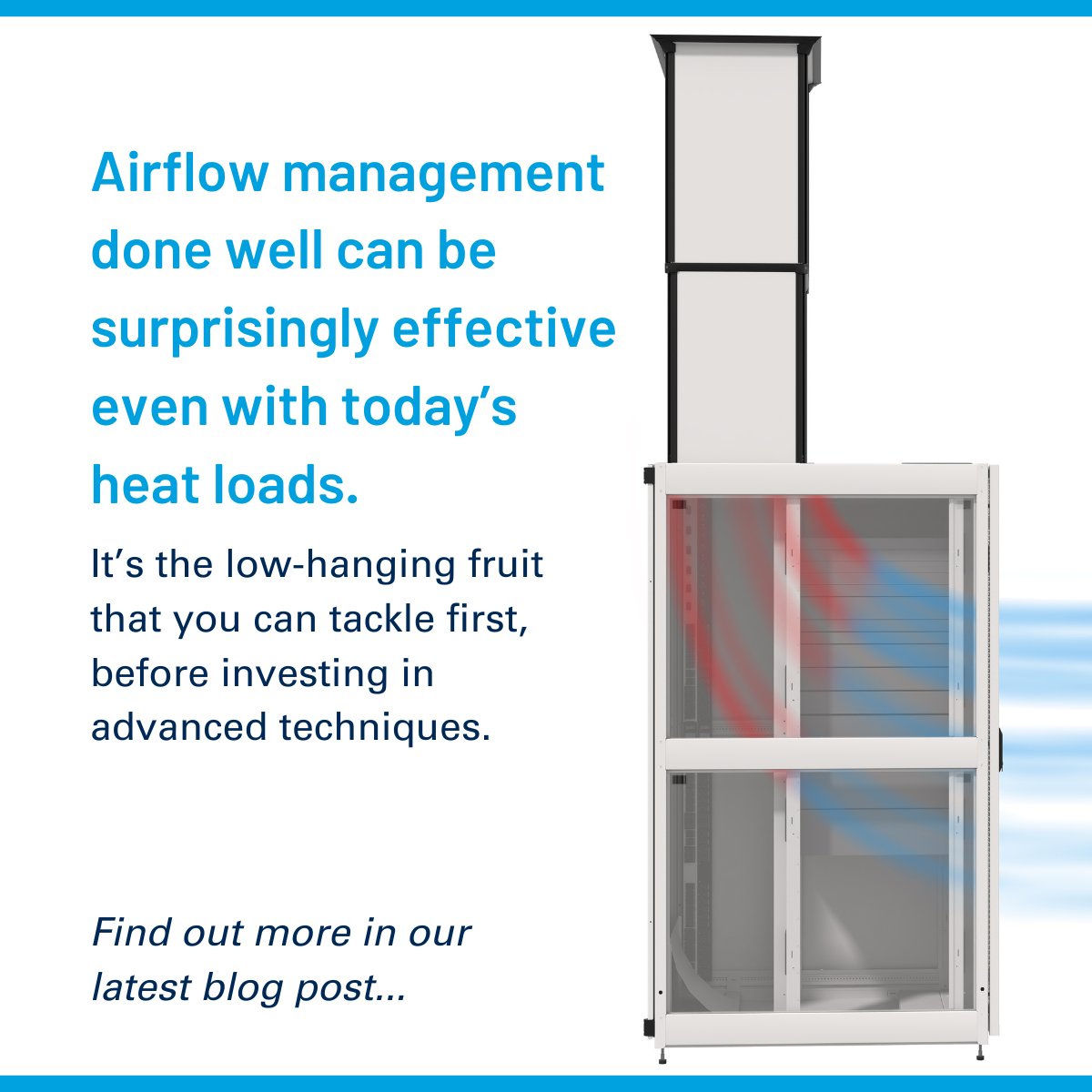 Without effective airflow management, even the most advanced cooling systems can fall short, leading to inefficiencies and increased costs.  

Find out the three killers of efficiency in data center cooling and how to fix them.  

Read the blog: chatsworth.com/en-us/news-eve…