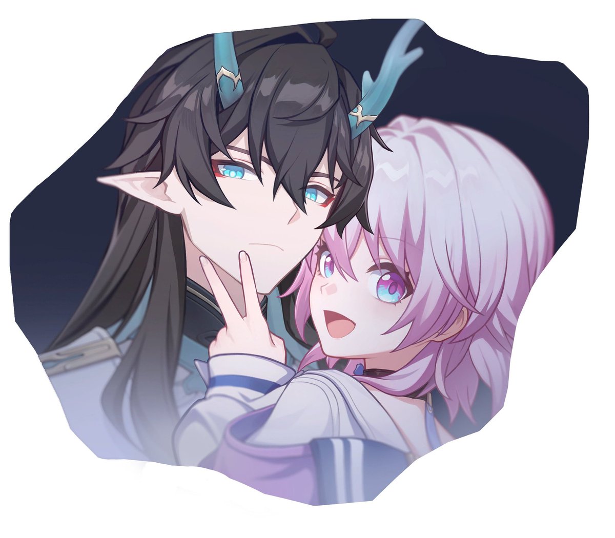 prvartist's tweet image. #danmarch matching eidolons 🍁📸