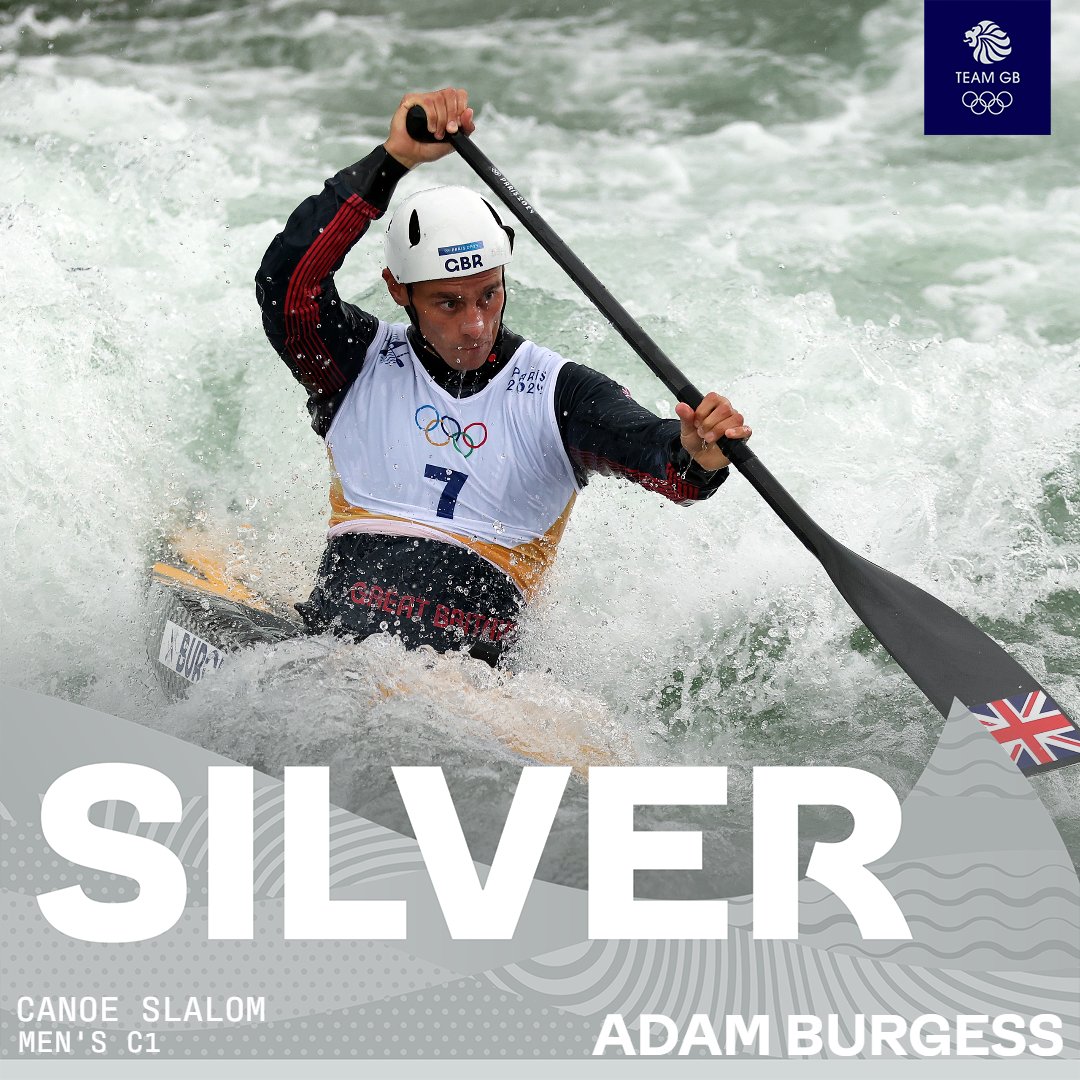 A sensational silver for Adam Burgess 🥈

#Paris2024