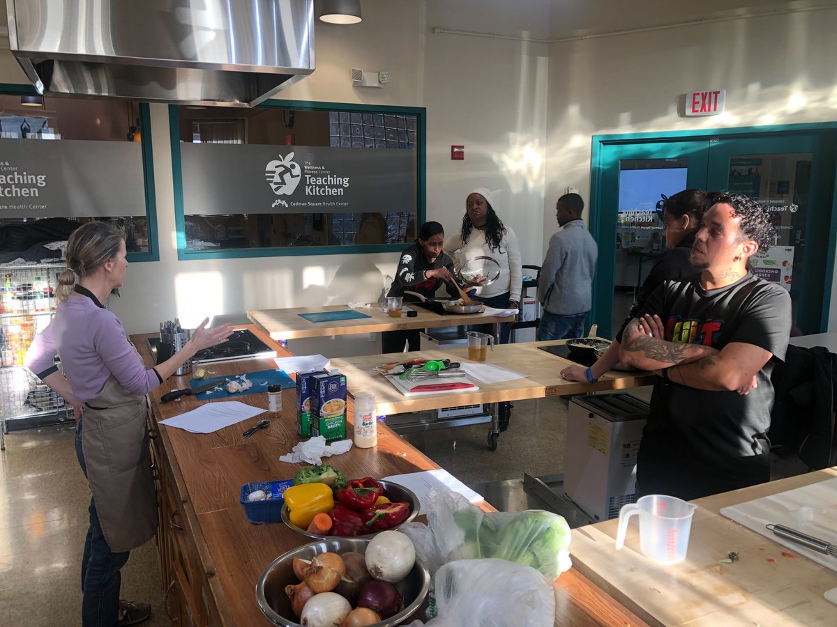 Our #BoMFBoston crew had an amazing time at The Daily Table's teaching kitchen! We learned new recipes, discussed nutritional benefits, and prepared delicious meals. The best part? Enjoying a homemade dinner together! Thanks to The Daily Table for hosting us. #BackonMyFeet