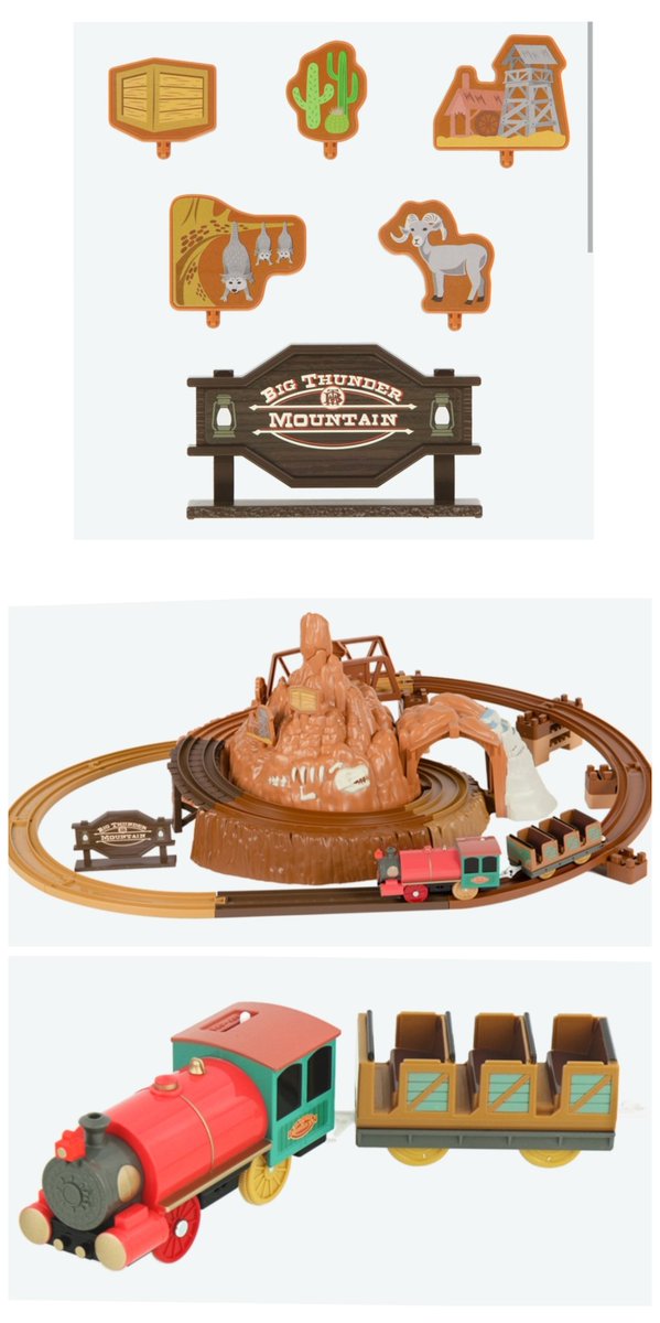 東京ディズニーリゾート ビッグサンダーマウンテン プラレールプレイセット