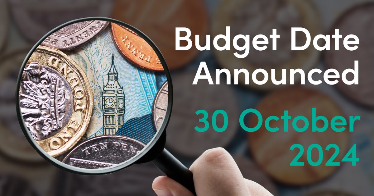 Today the Chancellor, Rachel Reeves, made her first official speech announcing that there will be an Autumn budget taking place on 30th October 2024.

Find out more in our latest blog > eu1.hubs.ly/H0bsHTn0

#accountants #autumnbudget #budget #chancellor #government #tax