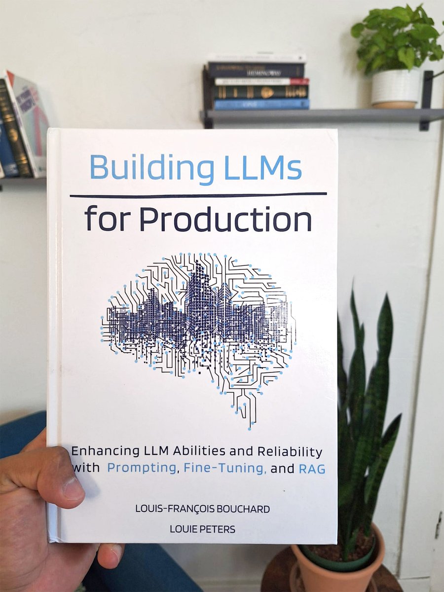 Roberto Iriondo ♻️ (@robiriondo) on Twitter photo 1/6 🚀📚 Proud to share the definitive guide to enhancing LLM abilities and reliability: "Building LLMs for Production" by <a href="/Whats_AI/">Louis-François Bouchard 🎥🤖</a> and <a href="/_LouiePeters/">Louie Peters</a>, published by <a href="/towards_AI/">Towards AI</a>. 1/6 🚀📚 Proud to share the definitive guide to enhancing LLM abilities and reliability: "Building LLMs for Production" by <a href="/Whats_AI/">Louis-François Bouchard 🎥🤖</a> and <a href="/_LouiePeters/">Louie Peters</a>, published by <a href="/towards_AI/">Towards AI</a>.