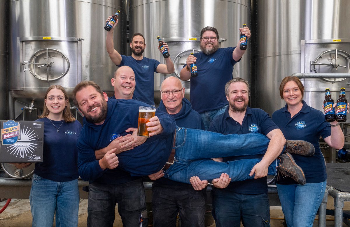 Thirsty?! … BIG NEWS, we're celebrating 25 years of Yellow Hammer this summer! Our flagship cask ale continues to win over new drinkers with its freshness, provenance &amp; magical thirst-quenching properties. A big thank you to all our loyal drinkers wherever you are. Cheers!