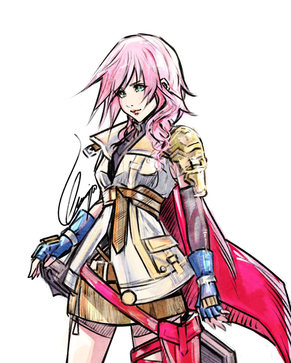 AtelierxSaya's tweet image. Lightning ⚡️
#FF13 #Final