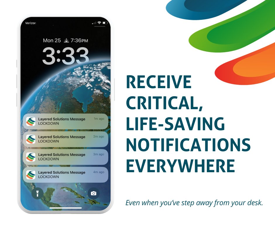 LSISolvesSafety's tweet image. Critical notifications delivered expeditiously even if you&apos;ve stepped away from your desk. Learn more out the LSI Mass Notification Mobile App. bit.ly/3Rqz5vv  #MassNotificationSoftware #SchoolSafetySoftware #WorkplaceSafetySoftware #IntercomPagingIntegration