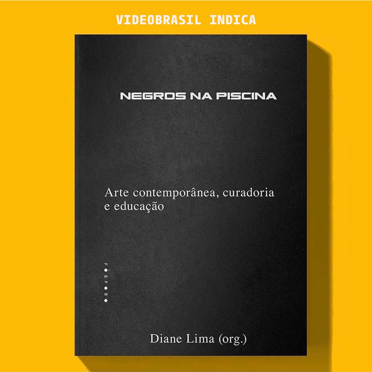 videobrasil's tweet photo. VB Indica | “Negros na piscina: arte contemporânea, curadoria e educação” documenta o debate racial na arte brasileira ao longo dos últimos dez anos. O livro reúne mais de 30 vozes que confrontam e interseccionam os discursos sobre raça, arte, educação e estrutura institucional https://t.co/Z8bvGS9He2