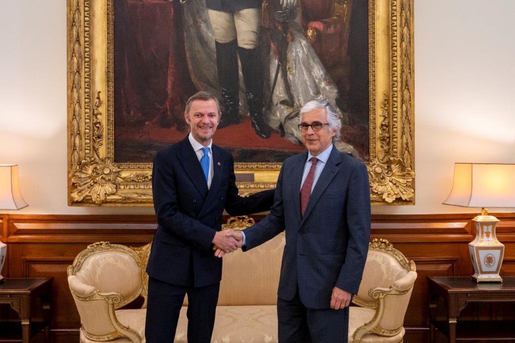 As part of my farewell meetings, had the honor of being received by the Speaker of the 🇵🇹 Parliament. We reflected on our dynamic relations and reiterated our commitment to strengthening our ties. Grateful for the unwavering support, especially for backing Kosovo's CoE membership