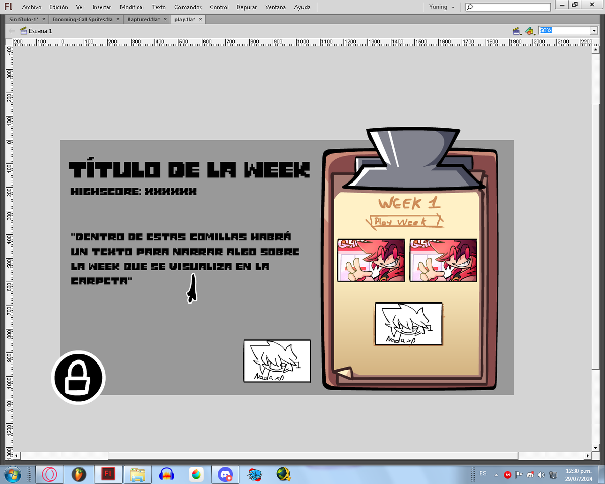 Hoy vengo con ganas de publicar cosas.
¿Que opinan de el concepto del menú?
quiero tenerlo listo hasta que consiga un coder xd