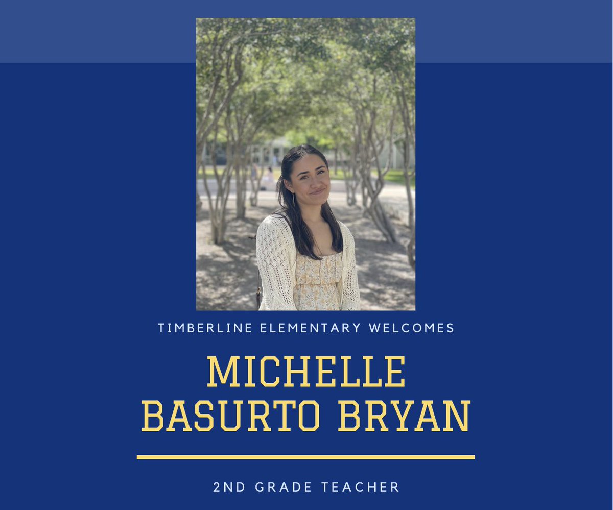 Liz Hilcher (@teshilcher) on Twitter photo Please help us welcome Mrs. Bryan to the <a href="/TimberlineNews/">Timberline Elementary School</a> second grade team as a new bilingual teacher! #TESleads Please help us welcome Mrs. Bryan to the <a href="/TimberlineNews/">Timberline Elementary School</a> second grade team as a new bilingual teacher! #TESleads