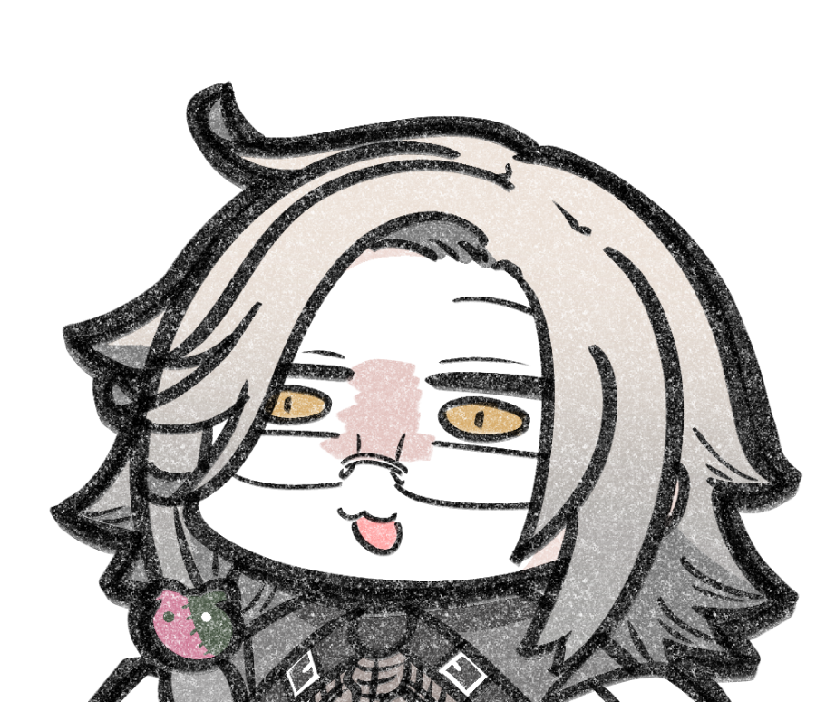 いろんな表情のアカシ・ニコさんかいた #ニコアートラボ #いろんな表情