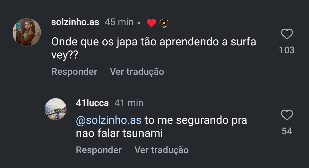 eu finjo que não percebo
