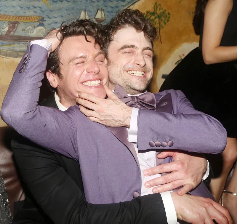 Daniel Radcliffe and Jonathan Groff at the 2024 Tony Awards