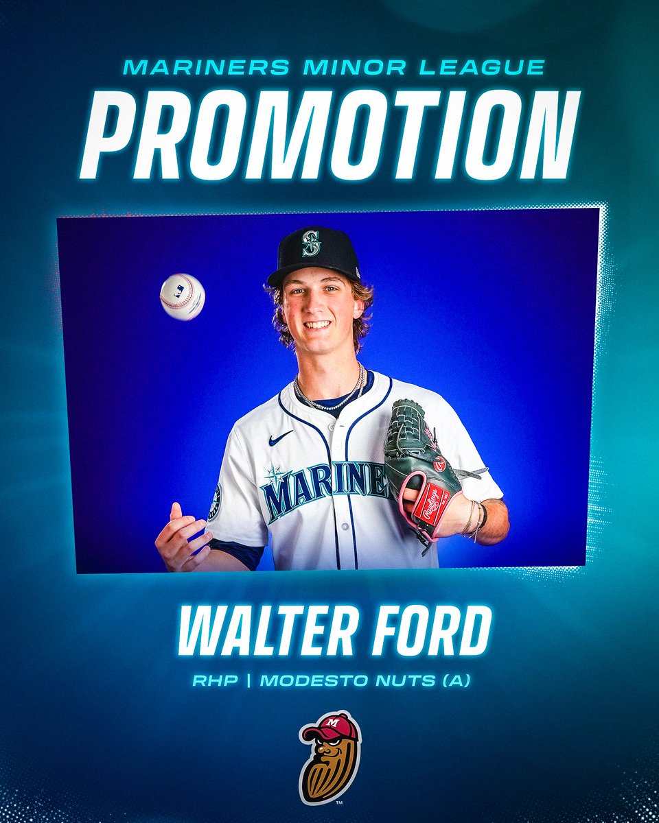 Mariners Player Development (@msplayerdev) on Twitter photo AZ ➡️ CA
Ricardo Cova and <a href="/Vanilla_Missile/">Walter Ford</a> have been promoted to the <a href="/ModestoNuts/">Modesto Nuts</a>! #TridentsUp AZ ➡️ CA
Ricardo Cova and <a href="/Vanilla_Missile/">Walter Ford</a> have been promoted to the <a href="/ModestoNuts/">Modesto Nuts</a>! #TridentsUp
