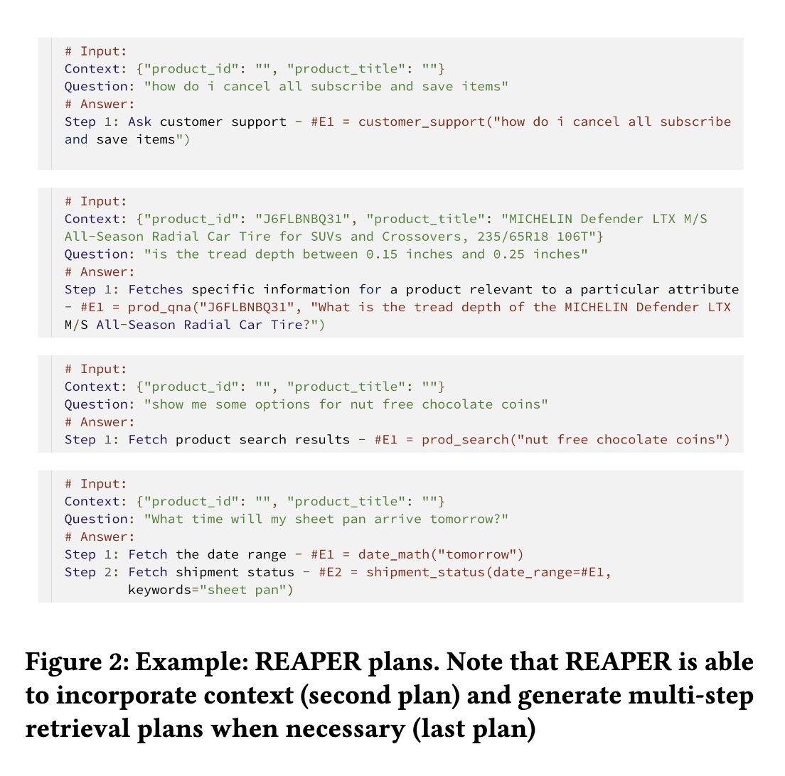 [IR] REAPER: Reasoning based Retrieval Planning for Complex RAG Systems ...