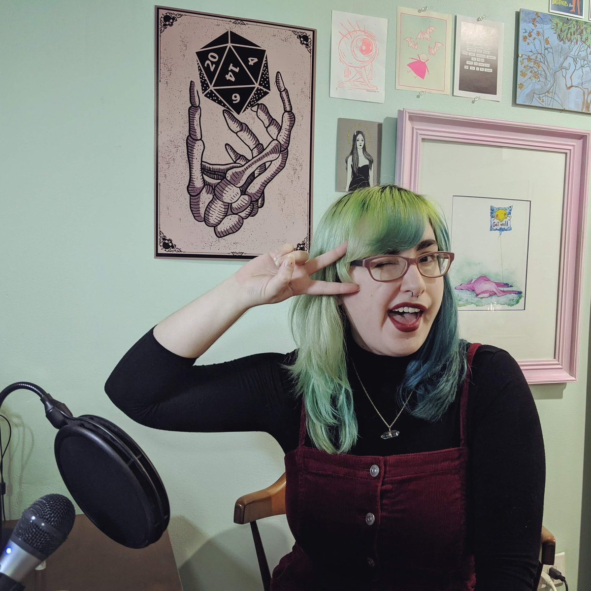 rough_magic_rpg's tweet photo. My GM-ing style is 80% whimsy 20% horror w/ focus on storytelling while still being a fair adjudicator of the rules. I encourage wild ideas, making mistakes &amp; getting messy. 
-Fun Fact: I used to co-run a podcast that played/reviewed different TTRPGs called Tabletop Potluck!

2/ https://t.co/FsDdGZz8J3
