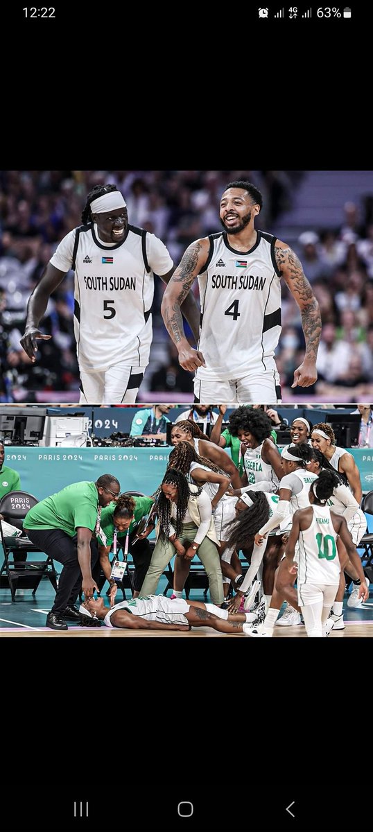 Only two African nations are competing in basketball at the 2024 Olympics:

🇸🇸 South Sudan men's team
🇳🇬 Nigeria women's team

Both secured victories in their first games 👊