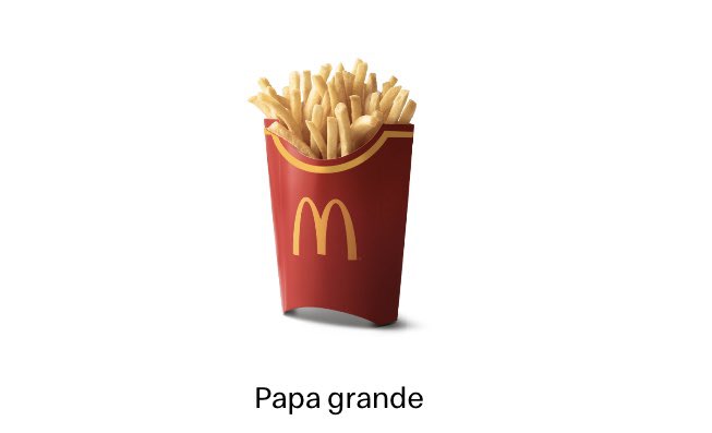 Nickmor's tweet photo. @McDonalds_Cl son una estafa. 
Pedí 4 papas fritas grandes y me llegaron todas a menos de la mitad. En atención al cliente me indican que no procede devolución de dinero ya que es solo un tema de “percepción”. 
Cómo va a ser percepción si lo que ofrecen es una caja llena de papas https://t.co/8DiYYB8FNt