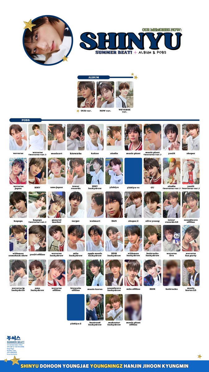 TWS ᓚᘏᗢ PHOTOCARD TEMPLATE — SUMMER BEAT; album & pobs ➵ do