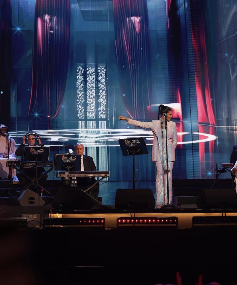 OmaimaMagazine's tweet image. صور من حفل الليلة ✨
#اميمة_طالب_في_الرياض